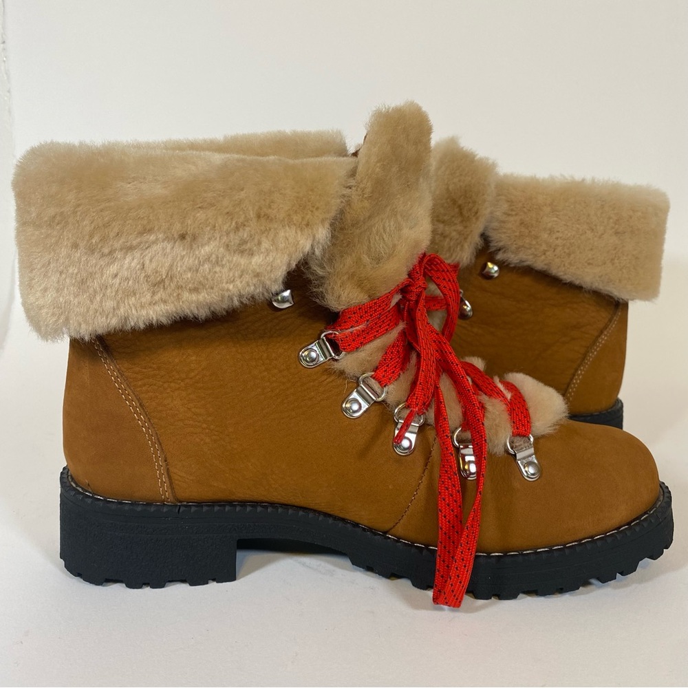 NWT | J. CREW | Nordic Fur Hiking Boots size 9 - Picture 4 of 8